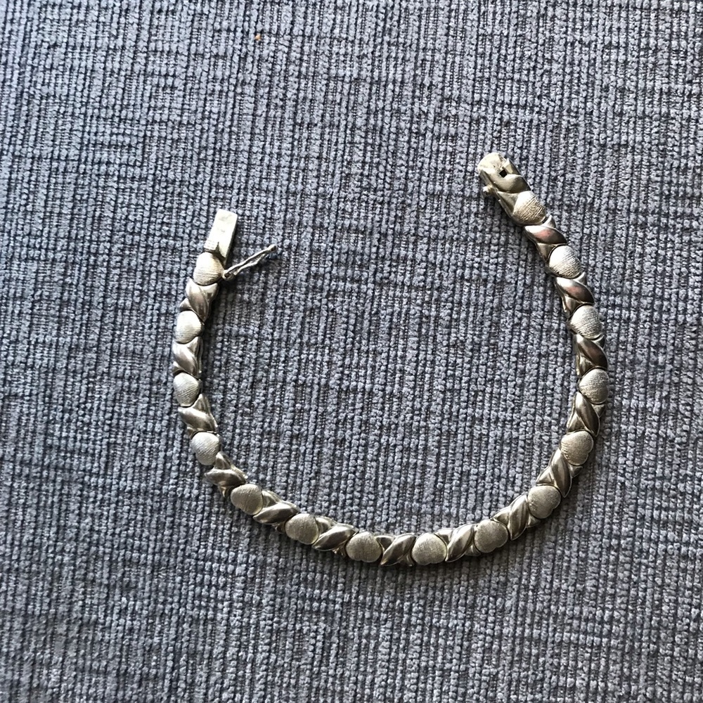 Sterling silver bracelet